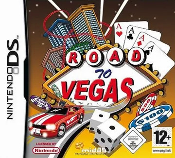 Road to Vegas (Europe) box cover front